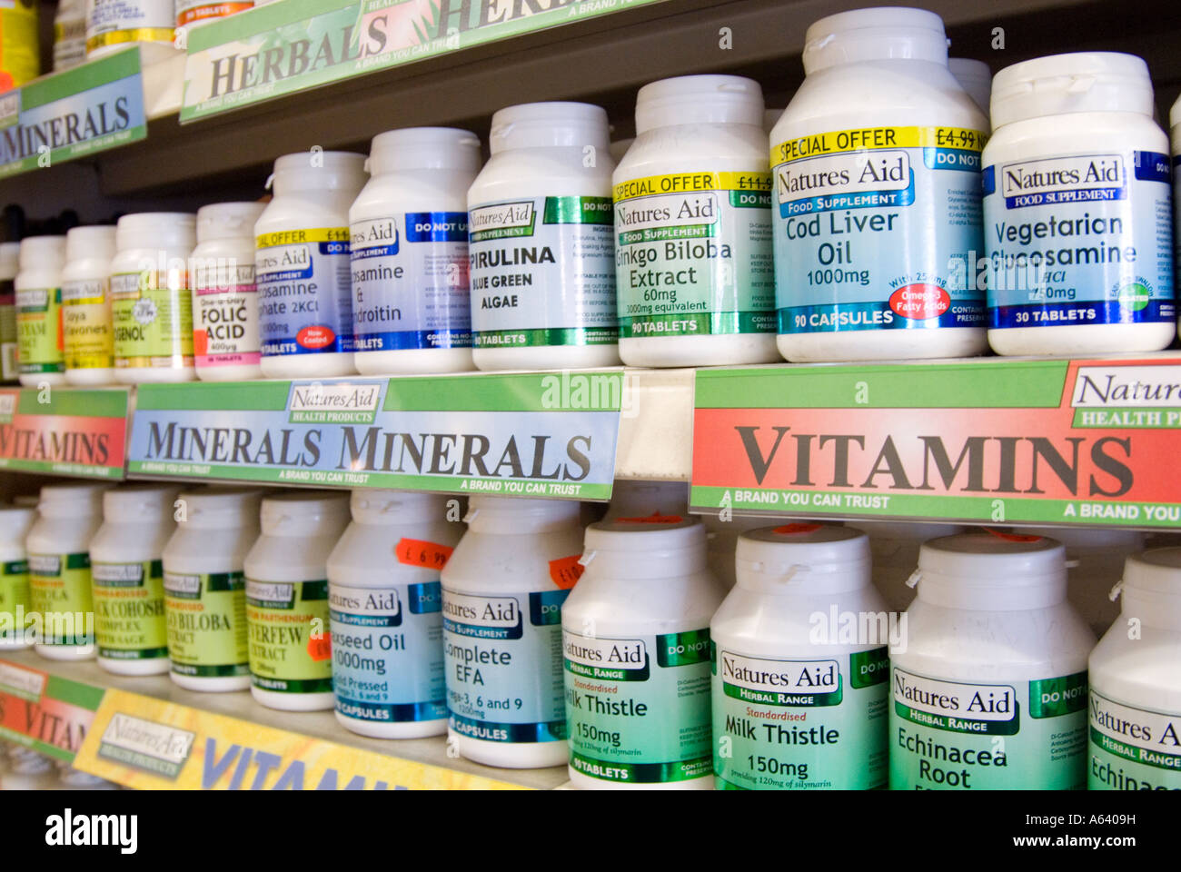 Vitamin and dietary supplement retailer